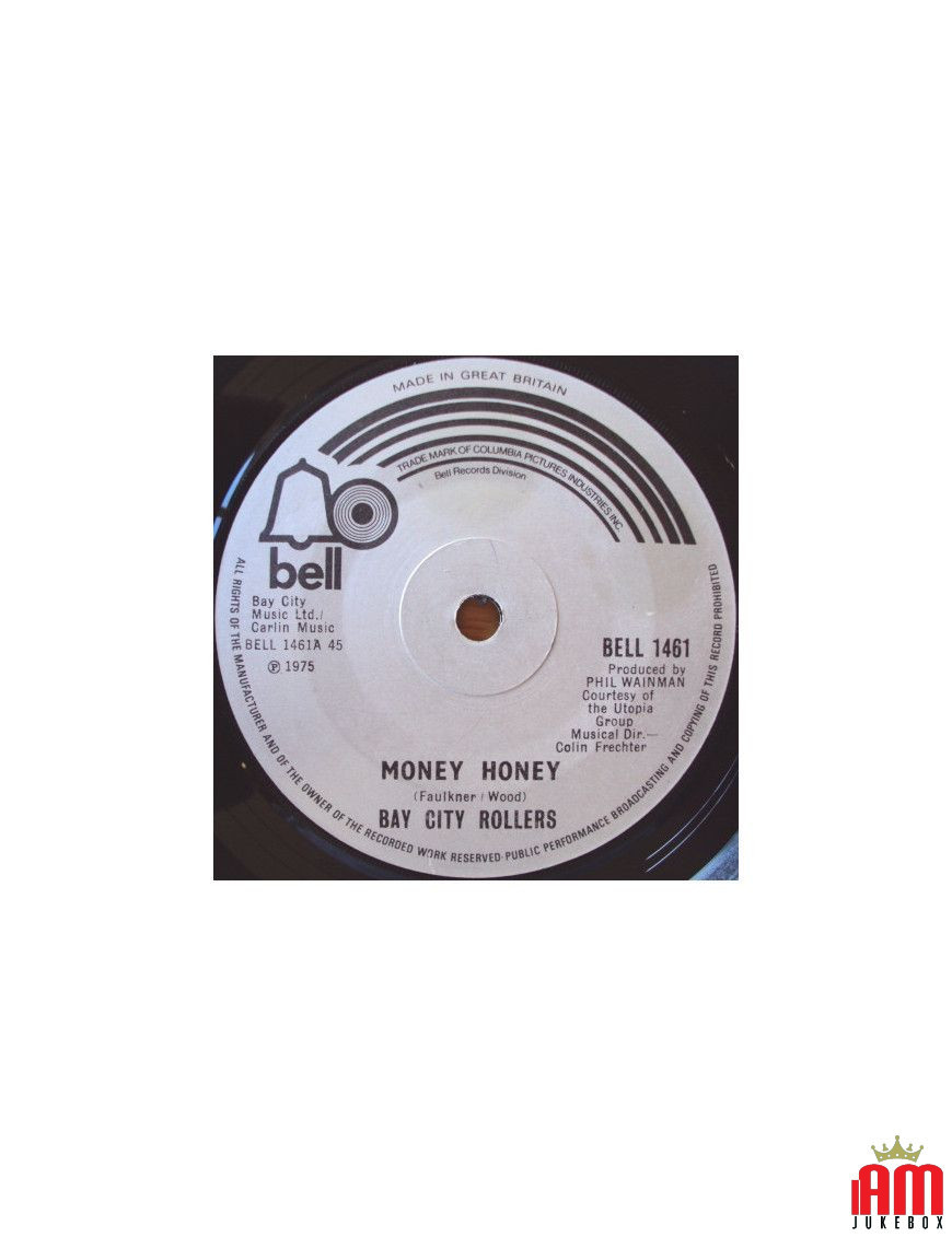 Money Honey [Bay City Rollers] - Vinyl 7", 45 RPM, Single [product.brand] 1 - Shop I'm Jukebox 