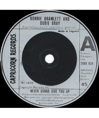 Je ne t'abandonnerai jamais [Bonnie Bramlett,...] - Vinyl 7", 45 RPM