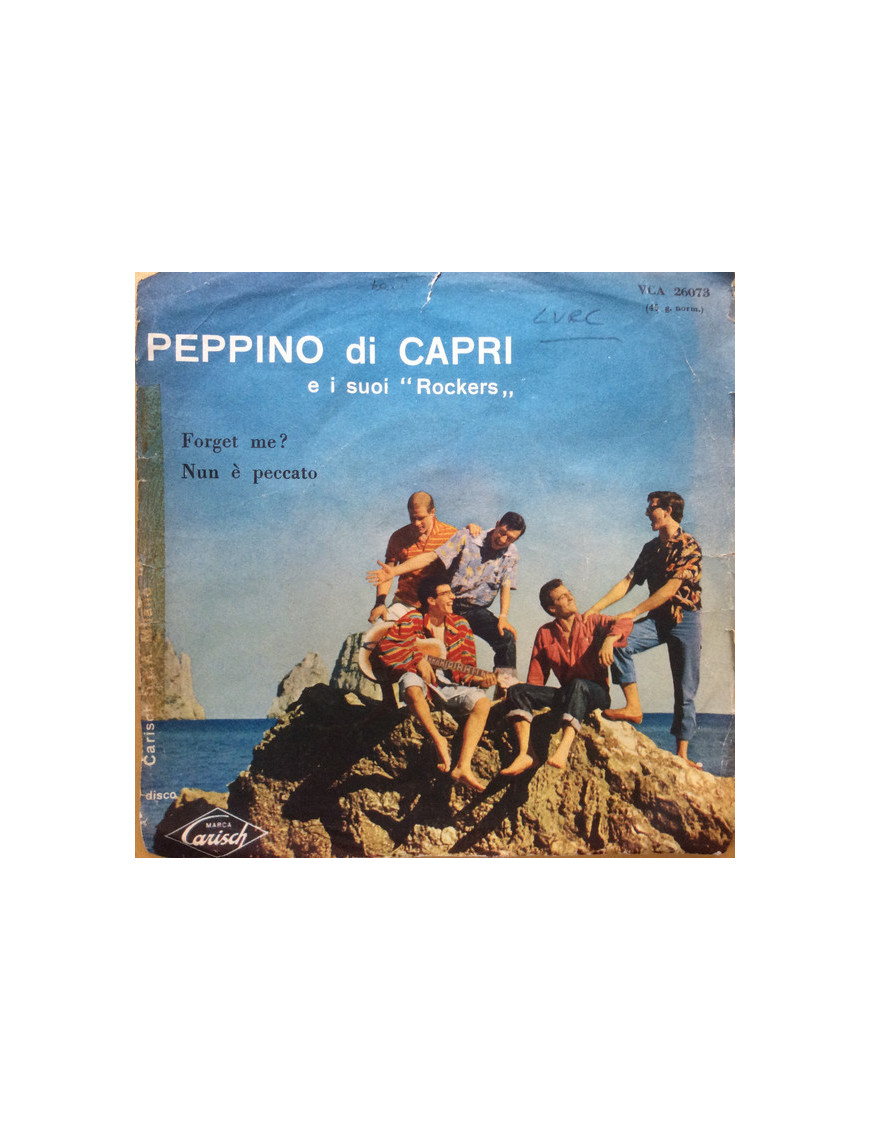 Forget Me? It's Not a Sin [Peppino Di Capri EI Suoi Rockers] - Vinyl 7", 45 RPM [product.brand] 1 - Shop I'm Jukebox 