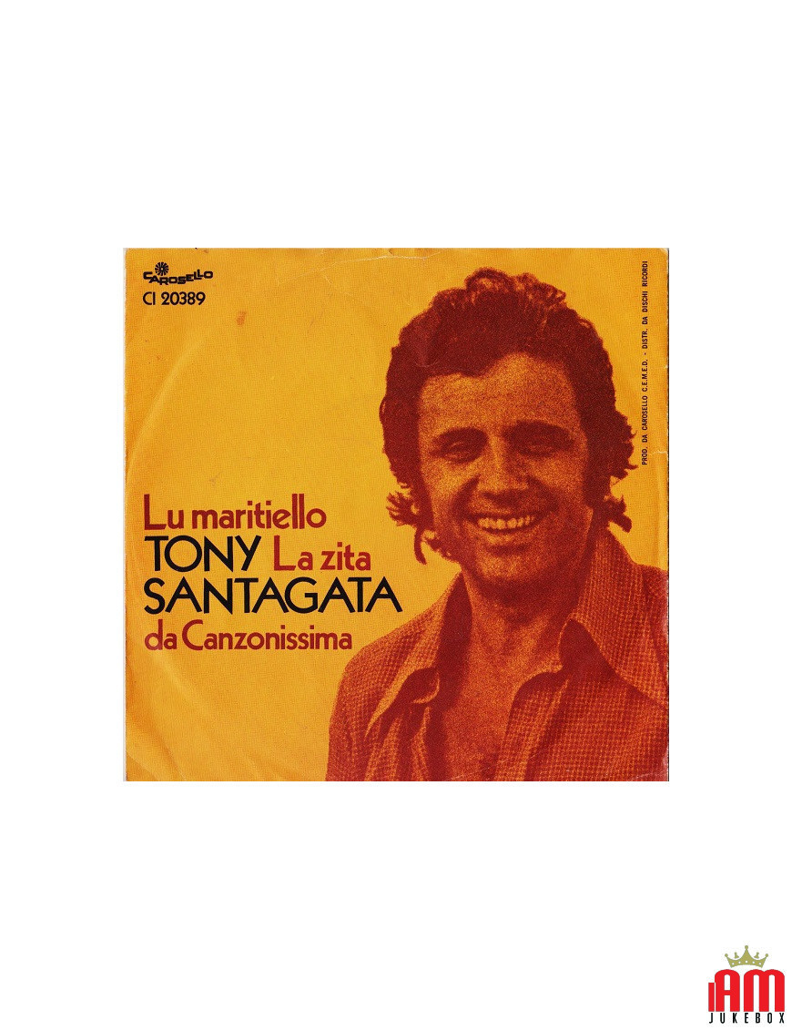 Lu Maritiello La Zita [Tony Santagata] – Vinyl 7", 45 RPM, Stereo [product.brand] 1 - Shop I'm Jukebox 