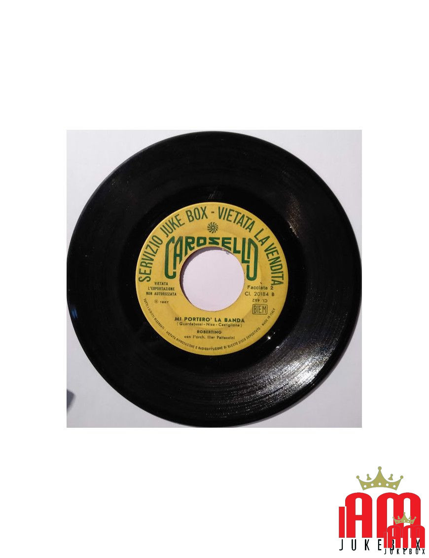 Era La Donna Mia I'll Bring The Band [Robertino Loretti] - Vinyl 7", 45 RPM, Jukebox [product.brand] 1 - Shop I'm Jukebox 