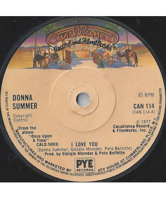 I Love You [Donna Summer] - Vinyl 7", 45 RPM, Single [product.brand] 1 - Shop I'm Jukebox 