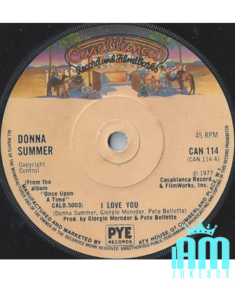 Ich liebe dich [Donna Summer] – Vinyl 7", 45 RPM, Single [product.brand] 1 - Shop I'm Jukebox 
