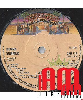 Je t'aime [Donna Summer] - Vinyl 7", 45 RPM, Single