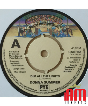 Dim All The Lights [Donna Summer] - Vinyle 7", 45 tr/min, Single