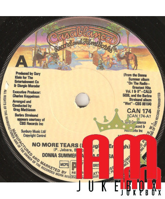 No More Tears (Enough Is Enough) [Donna Summer,...] – Vinyl 7", 45 RPM, Single [product.brand] 1 - Shop I'm Jukebox 