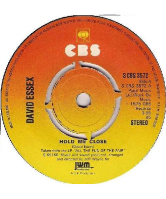 Hold Me Close [David Essex] – Vinyl 7", 45 RPM, Single [product.brand] 1 - Shop I'm Jukebox 