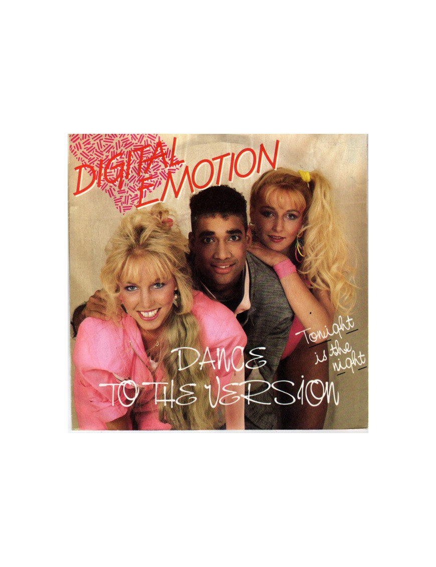 Dance To The Version [Digital Emotion] - Vinyl 7" [product.brand] 1 - Shop I'm Jukebox 