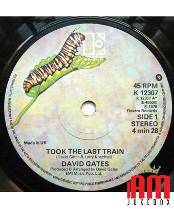 A pris le dernier train [David Gates] - Vinyl 7", 45 tr/min, Single [product.brand] 1 - Shop I'm Jukebox 