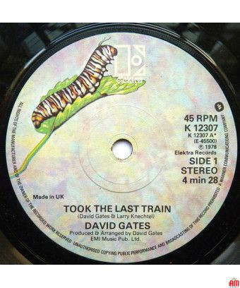 Took The Last Train [David Gates] - Vinyl 7", 45 RPM, Single [product.brand] 1 - Shop I'm Jukebox 