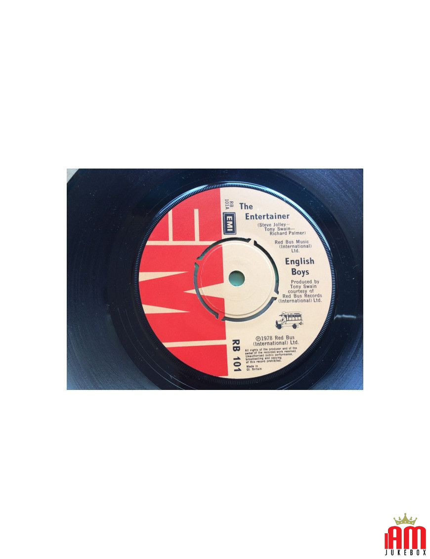 The Entertainer [English Boys] – Vinyl 7", 45 RPM [product.brand] 1 - Shop I'm Jukebox 