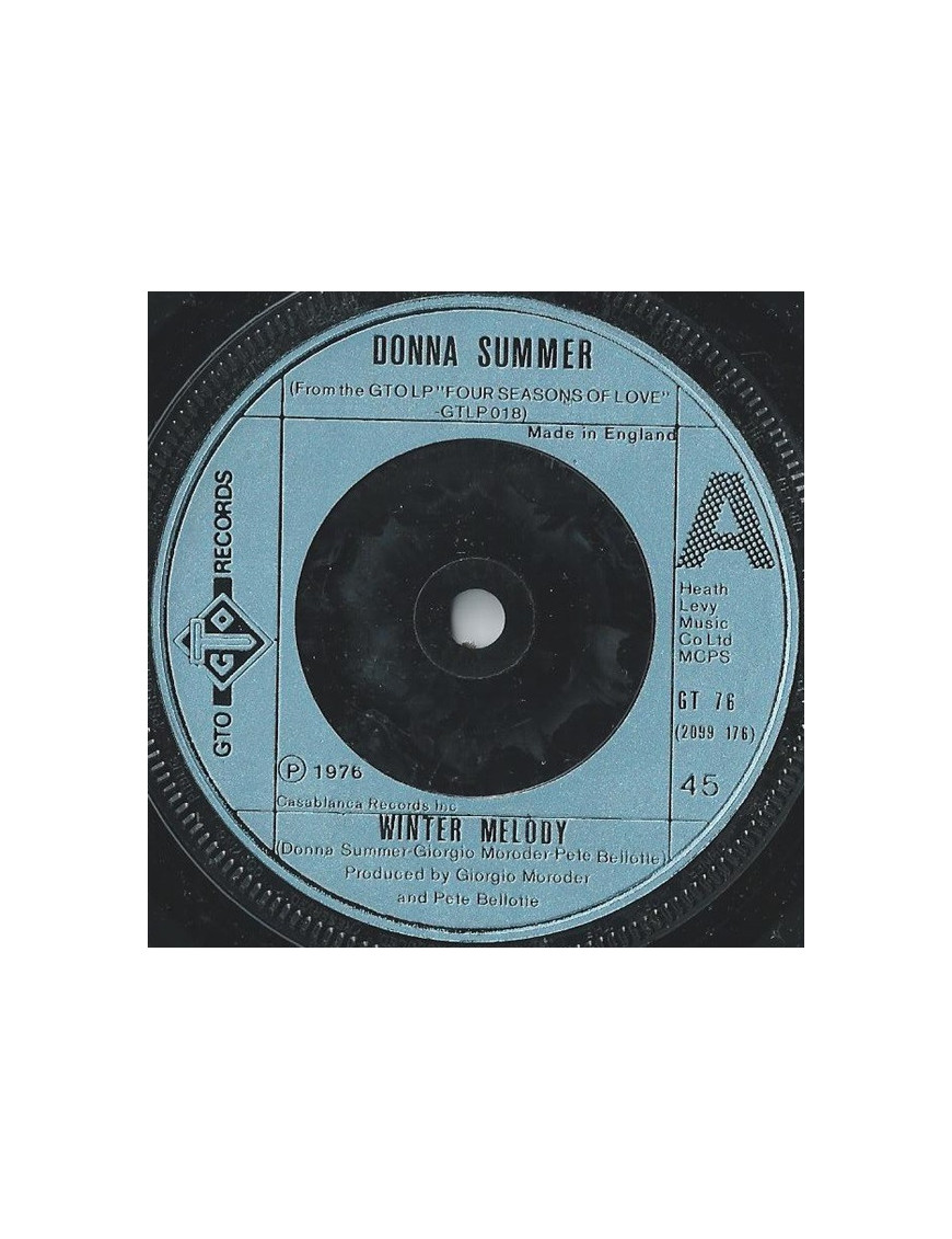 Winter Melody [Donna Summer] - Vinyl 7", 45 RPM [product.brand] 1 - Shop I'm Jukebox 