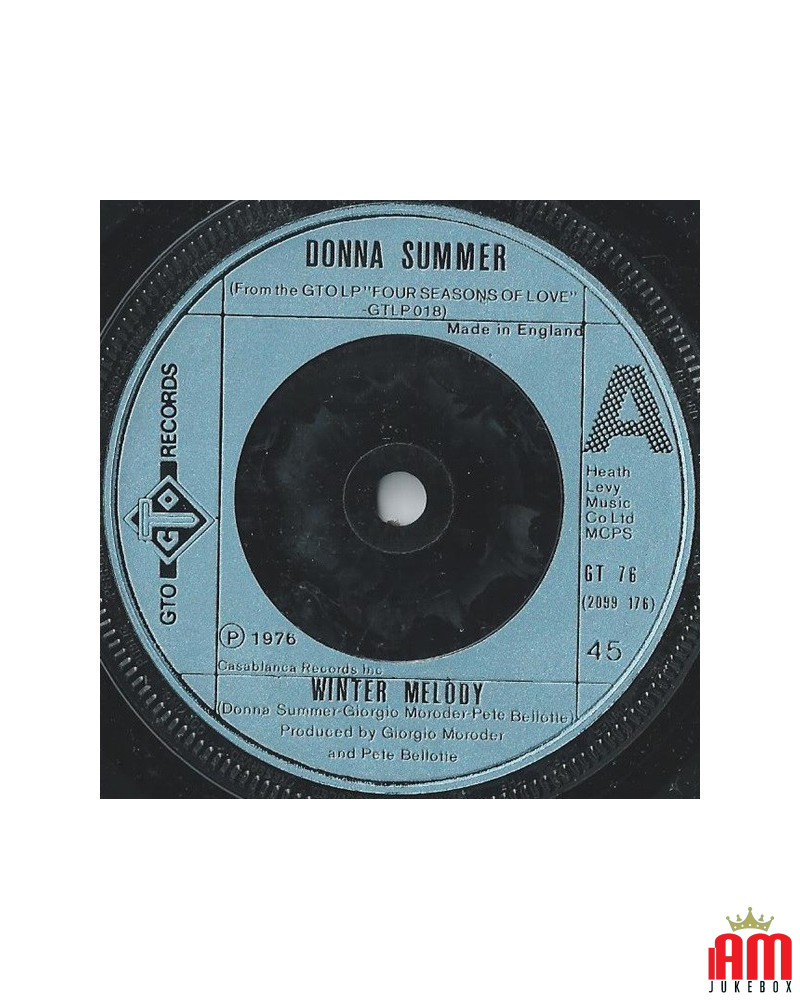 Wintermelodie [Donna Summer] - Vinyl 7, 45 RPM [product.brand] 1 - Shop I'm Jukebox 