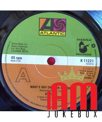 Mary's Boy Child Oh My Lord [Boney M.] – Vinyl 7", 45 RPM, Single, Stereo [product.brand] 1 - Shop I'm Jukebox 