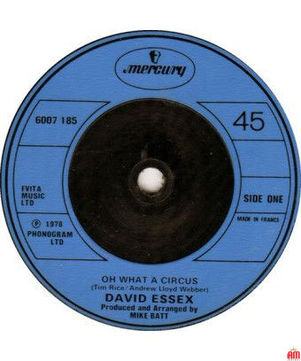 Oh quel cirque [David Essex] - Vinyle 7", Single, 45 tours [product.brand] 1 - Shop I'm Jukebox 