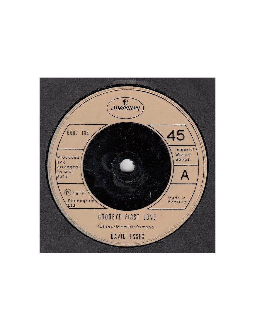Goodbye First Love [David Essex] - Vinyl 7", Single [product.brand] 1 - Shop I'm Jukebox 