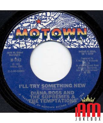 J'essaierai quelque chose de nouveau comme tu fais les choses que tu fais [The Supremes,...] - Vinyl 7", 45 RPM