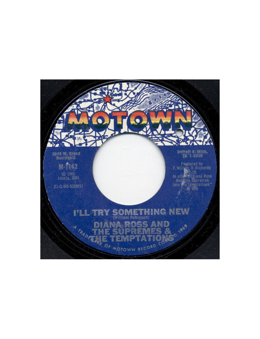 J'essaierai quelque chose de nouveau comme tu fais les choses que tu fais [The Supremes,...] - Vinyl 7", 45 RPM [product.brand] 
