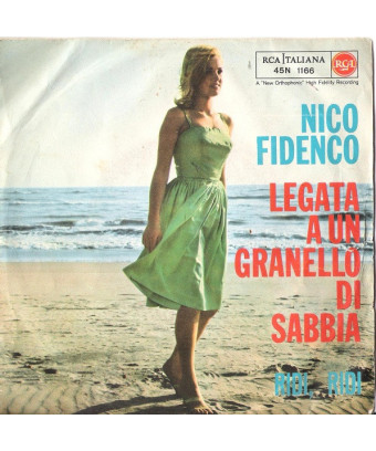 Legata A Un Granello Di Sabbia Ridi Ridi [Nico Fidenco] - Vinyl 7", 45 RPM, Mono [product.brand] 1 - Shop I'm Jukebox 