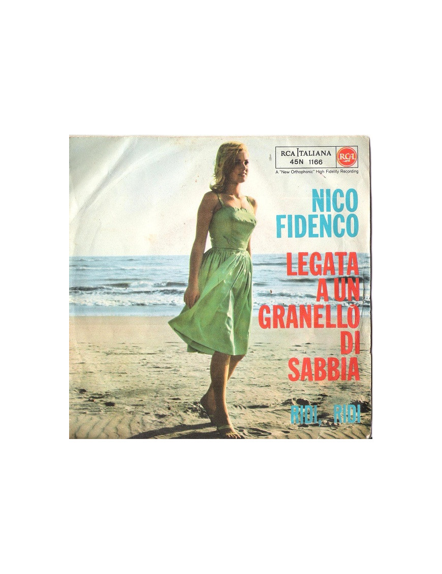 Legata A Un Granello Di Sabbia Ridi Ridi [Nico Fidenco] - Vinyl 7", 45 RPM, Mono [product.brand] 1 - Shop I'm Jukebox 