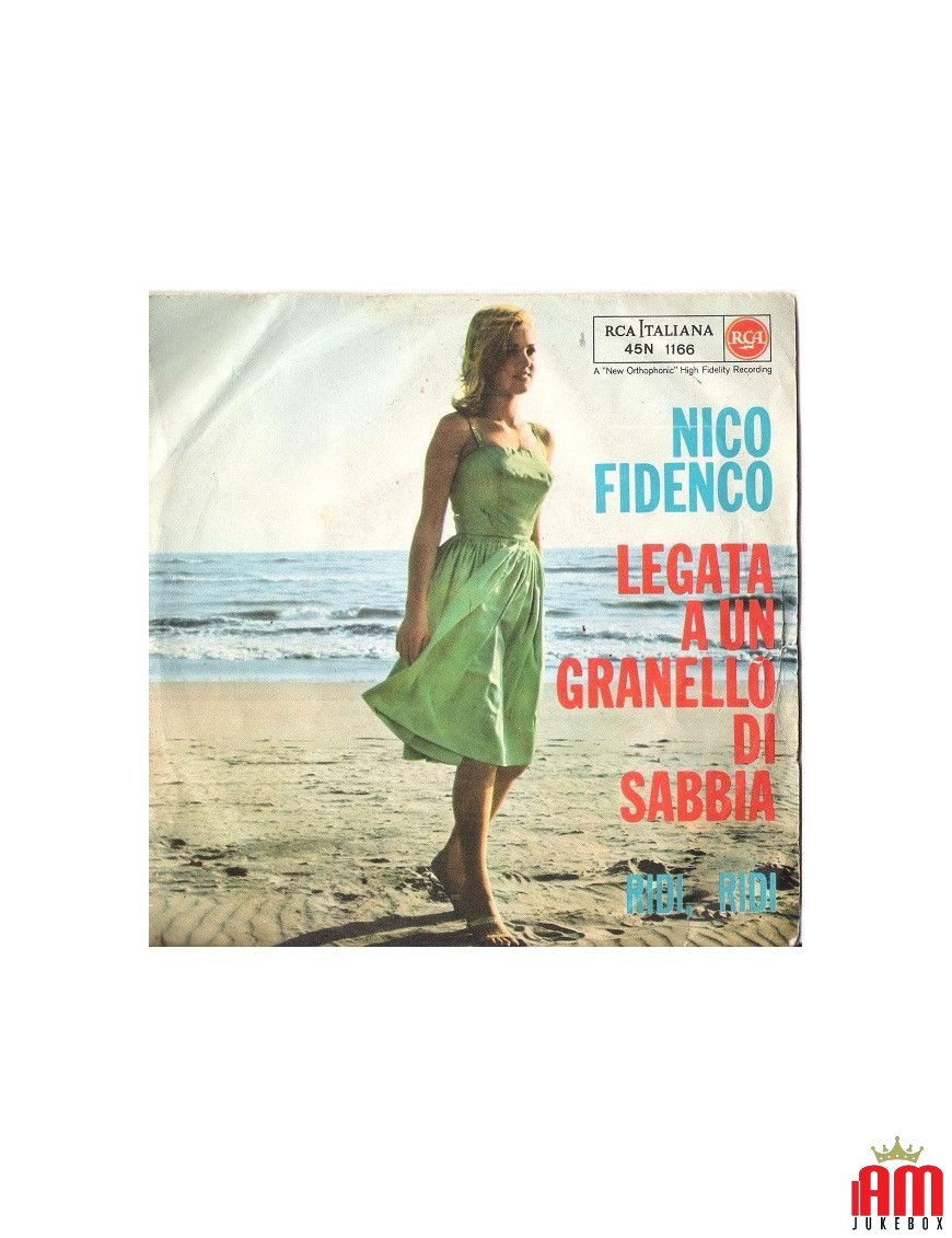 Legata A Un Granello Di Sabbia Ridi Ridi [Nico Fidenco] - Vinyl 7", 45 RPM, Mono [product.brand] 1 - Shop I'm Jukebox 