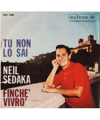 Tu Non Lo Sai Finché Vivrò [Neil Sedaka] - Vinyl 7", 45 RPM [product.brand] 1 - Shop I'm Jukebox 