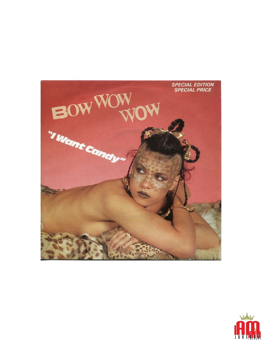 I Want Candy [Bow Wow Wow] - Vinyl 7", 45 RPM, Single Sided, Etched, Special Edition [product.brand] 1 - Shop I'm Jukebox 