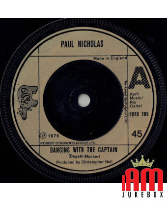 Danser avec le capitaine [Paul Nicholas] - Vinyl 7", 45 tr/min, Single [product.brand] 1 - Shop I'm Jukebox 