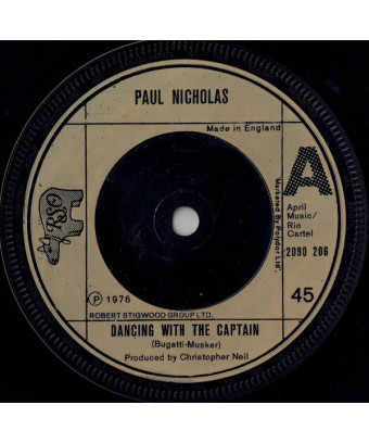 Dancing With The Captain [Paul Nicholas] – Vinyl 7", 45 RPM, Single [product.brand] 1 - Shop I'm Jukebox 