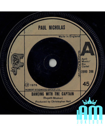 Danser avec le capitaine [Paul Nicholas] - Vinyl 7", 45 tr/min, Single [product.brand] 1 - Shop I'm Jukebox 