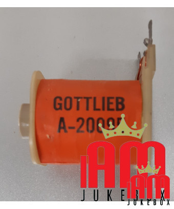Spule A-20095 (Original) Solinoide Gottlieb Zustand: Neu [product.supplier] 1 Bobina A-20095 (originale) A-20095 Gottlieb Super 