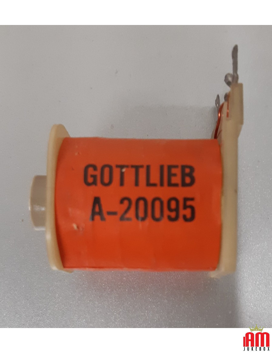 Spule A-20095 (Original) Solinoide Gottlieb Zustand: Neu [product.supplier] 1 Bobina A-20095 (originale) A-20095 Gottlieb Super 