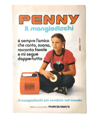 Penny mangiadischi celeste