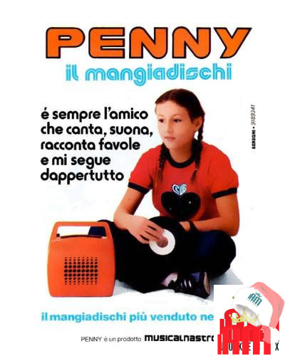 Italiano (Italian) [product.brand]Penny mangiadischi rosso 1 Grammofoni e Fonovalige 1 Shop I'm Jukebox iamjukebox.it 