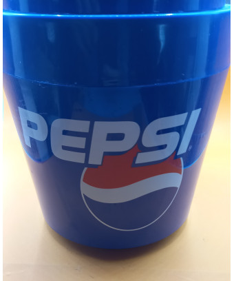 Pepsi ice bucket vintage 80s design in plastic ice holder
