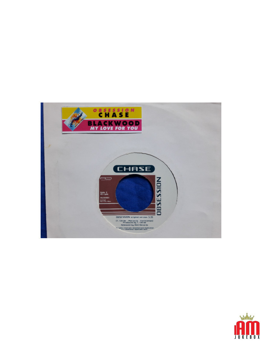  Obsession Mon amour pour toi [Chase,...] - Vinyl 7", 45 RPM [product.brand] 1 - Shop I'm Jukebox 