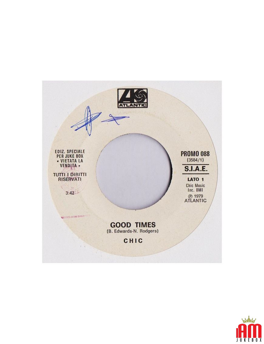 Good Times "L" [Chic,...] - Vinyle 7", 45 RPM, Jukebox [product.brand] 1 - Shop I'm Jukebox 