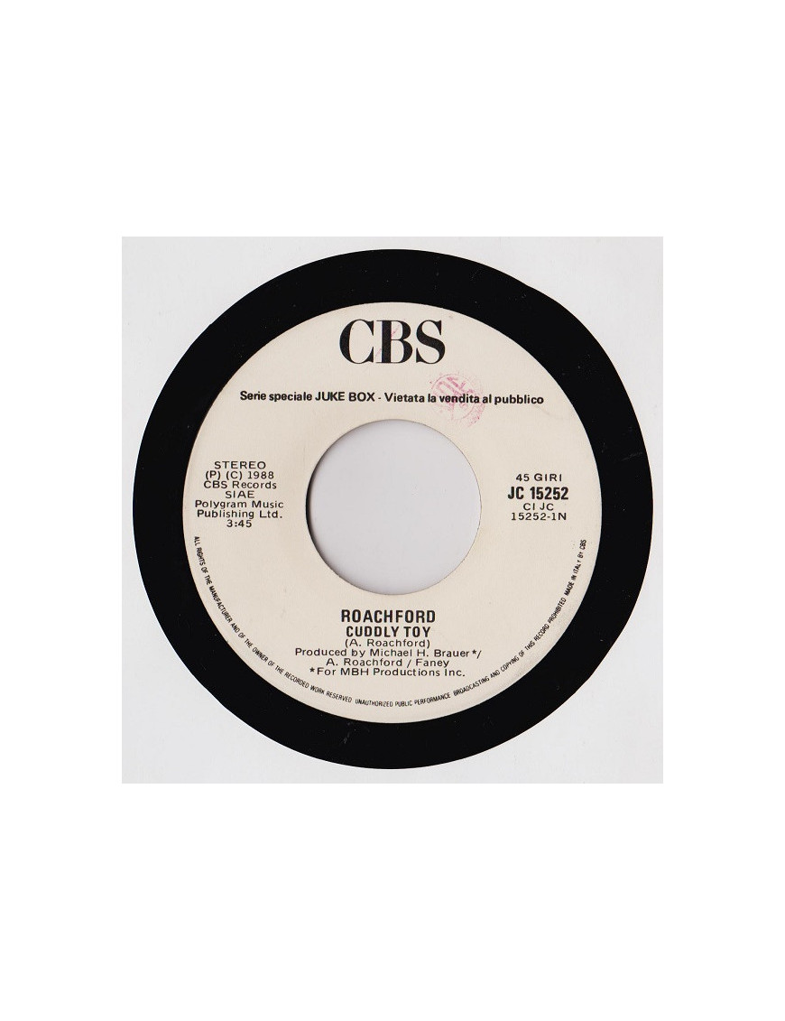 Cuddly Toy   Let Me (Say I Love You) [Roachford,...] - Vinyl 7", 45 RPM, Jukebox