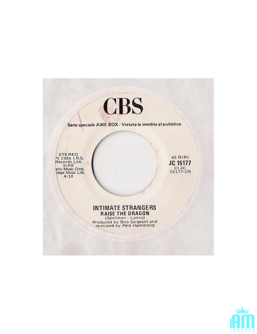 Raise The Dragon No Easy Way Out [Intimate Strangers (2),...] – Vinyl 7", 45 RPM, Jukebox, Stereo [product.brand] 1 - Shop I'm J