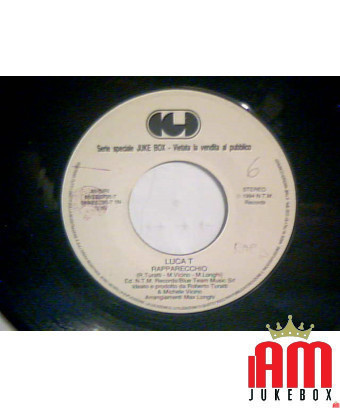 Rorecchio – Get With Me [Luca T.] – Vinyl 7", 45 RPM, Promo [product.brand] 1 - Shop I'm Jukebox 
