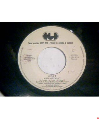 Rorecchio - Get With Me [Luca T.] - Vinyle 7", 45 RPM, Promo [product.brand] 1 - Shop I'm Jukebox 