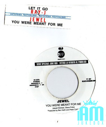 Let It Go You Were Meant For Me [Ray J,...] - Vinyle 7", 45 RPM, Jukebox [product.brand] 1 - Shop I'm Jukebox 