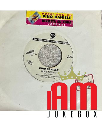 Dobbi Non Ho Jesahel [Pino Daniele,...] - Vinyle 7", 45 RPM, Jukebox [product.brand] 1 - Shop I'm Jukebox 