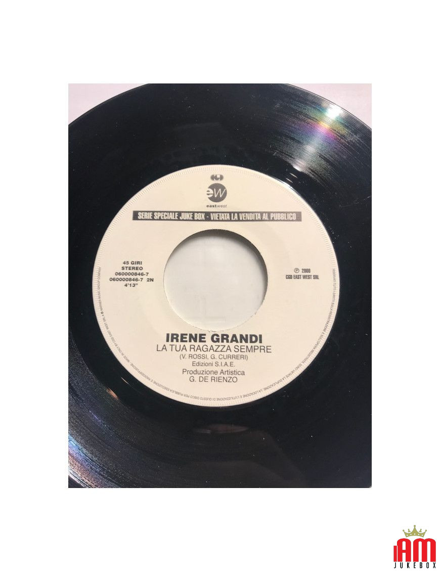 Ta copine toujours une autre vie [Irene Grandi,...] - Vinyl 7", 45 RPM, Jukebox [product.brand] 1 - Shop I'm Jukebox 