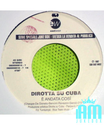 So war Laura nicht da [Dirotta Su Cuba,...] – Vinyl 7", 45 RPM, Jukebox [product.brand] 1 - Shop I'm Jukebox 