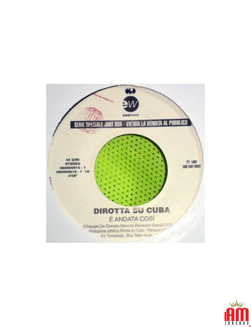 C'est comme ça que Laura n'était pas là [Dirotta Su Cuba,...] - Vinyl 7", 45 RPM, Jukebox [product.brand] 1 - Shop I'm Jukebox 