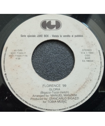 Gloria Hurting Kid (I've Got My Eyes On You) [Florence 99,...] – Vinyl 7", 45 RPM, Jukebox