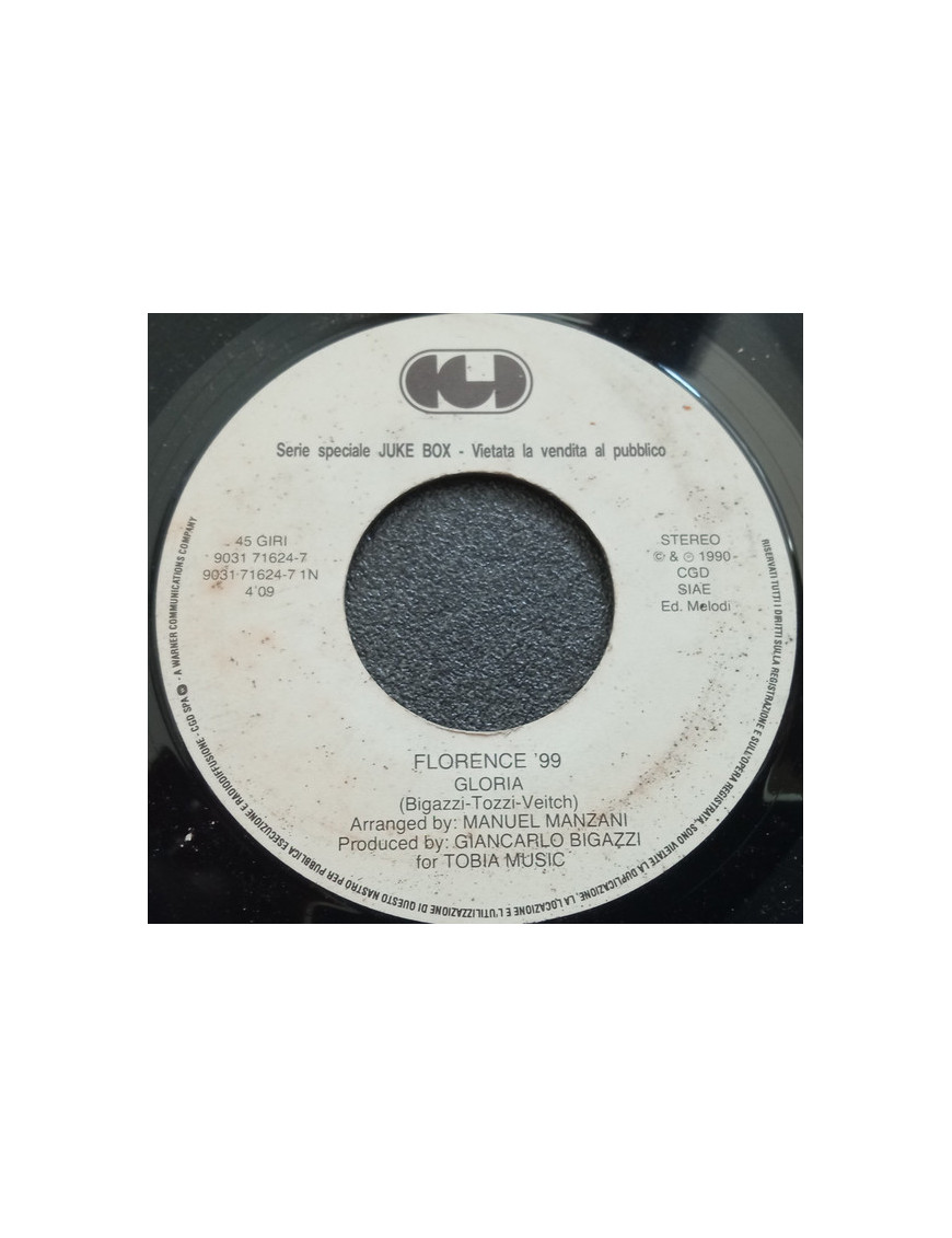 Gloria Hurting Kid (I've Got My Eyes On You) [Florence 99,...] – Vinyl 7", 45 RPM, Jukebox [product.brand] 1 - Shop I'm Jukebox 