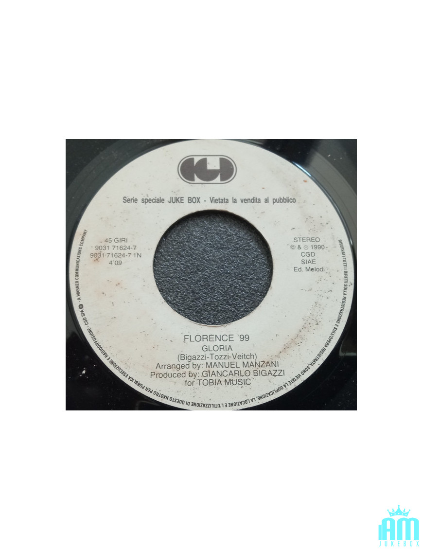 Gloria Hurting Kid (J'ai les yeux sur toi) [Florence 99,...] - Vinyl 7", 45 RPM, Jukebox [product.brand] 1 - Shop I'm Jukebox 