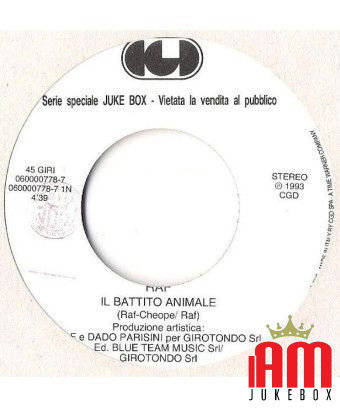 Il Battito Animale Sweet Harmony [RAF (5),...] - Vinyl 7", 45 RPM, Jukebox, Stereo [product.brand] 1 - Shop I'm Jukebox 